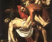 基督被解下十字架 - 米开朗基罗·梅里西·德·卡拉瓦乔