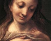科雷乔 - Virgin and Child with an Angel (Madonna del Latte)