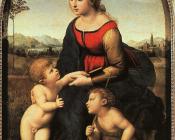 The Virgin and Child with Saint John the Baptist - 拉斐尔