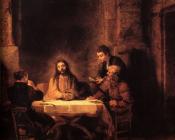 伦勃朗 - The Supper at Emmaus