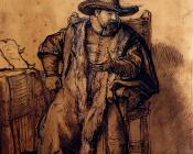 Portrait Of Cornelis Claesz - 伦勃朗