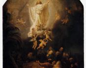 伦勃朗 : The Ascension Of Christ