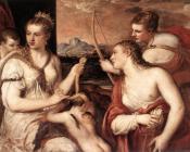 提香 : Venus Blindfolding Cupid