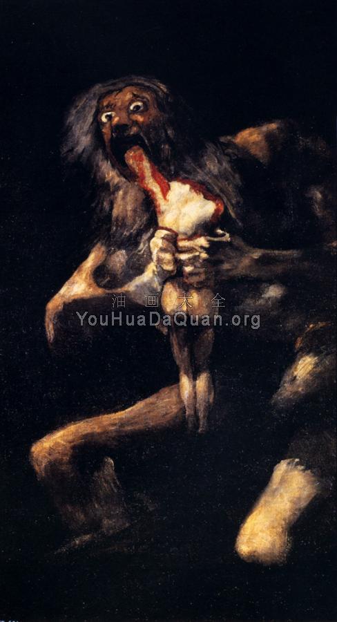 saturn devouring his sons - 弗朗西斯科·德·戈雅