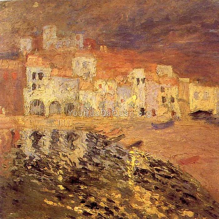 port alguer - 萨尔瓦多·达利 - 世界著名画家画作